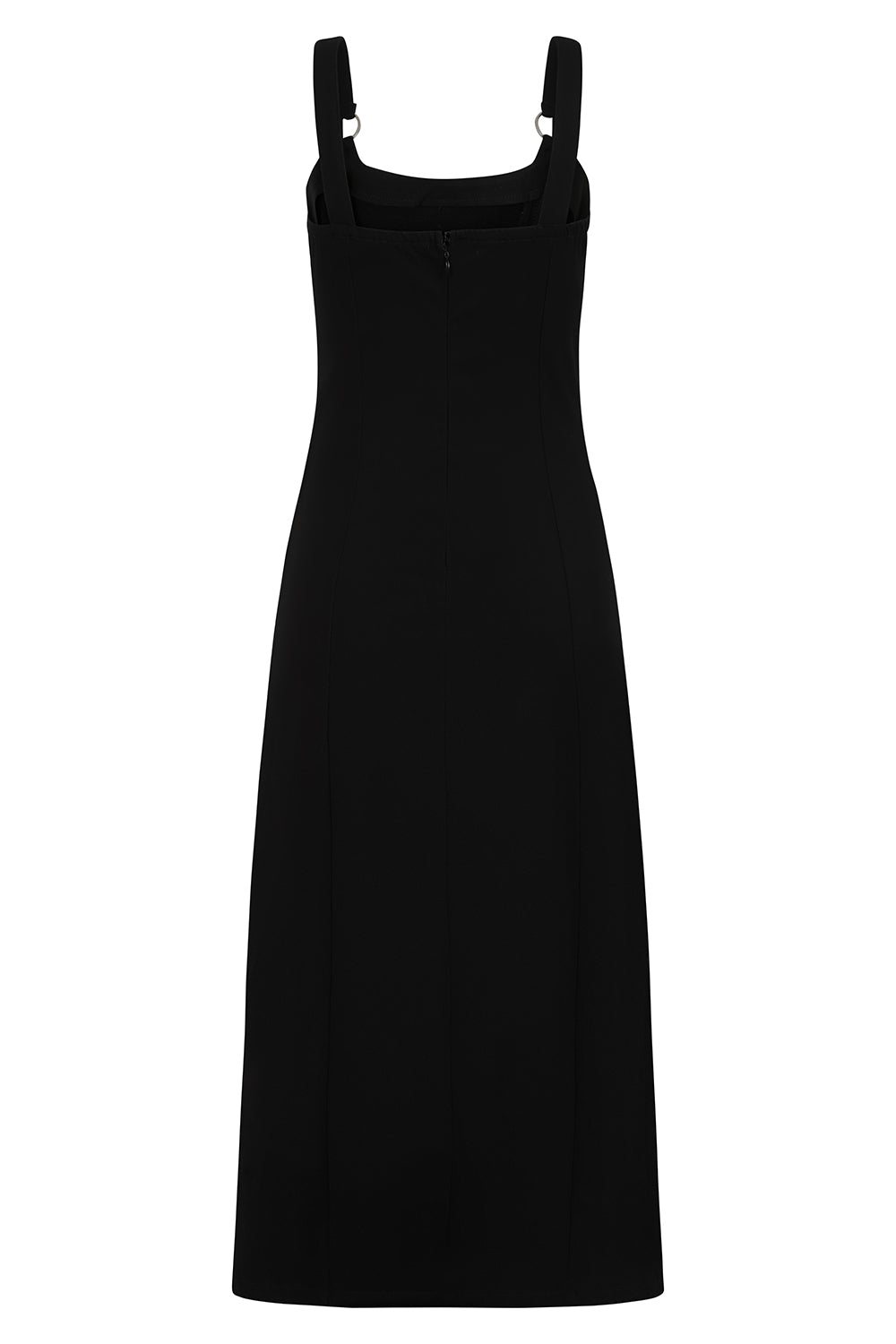 Banned Apparel Malvolia Zipped Midi Dress - DevilGothic DevilGothic