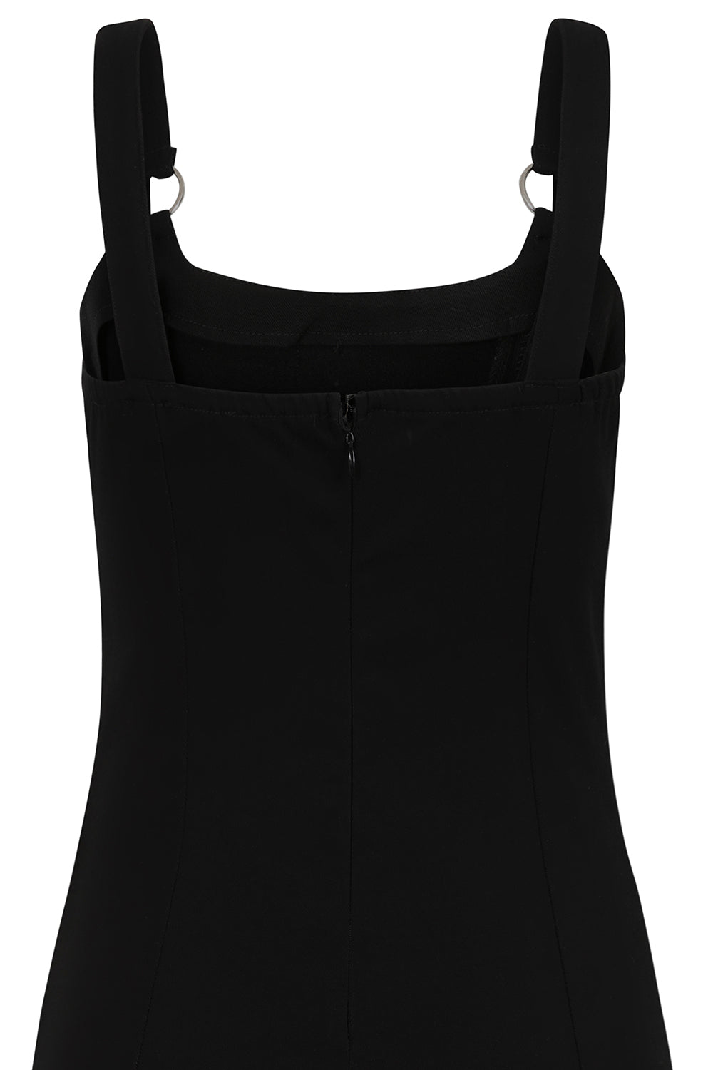 Banned Apparel Malvolia Zipped Midi Dress - DevilGothic DevilGothic
