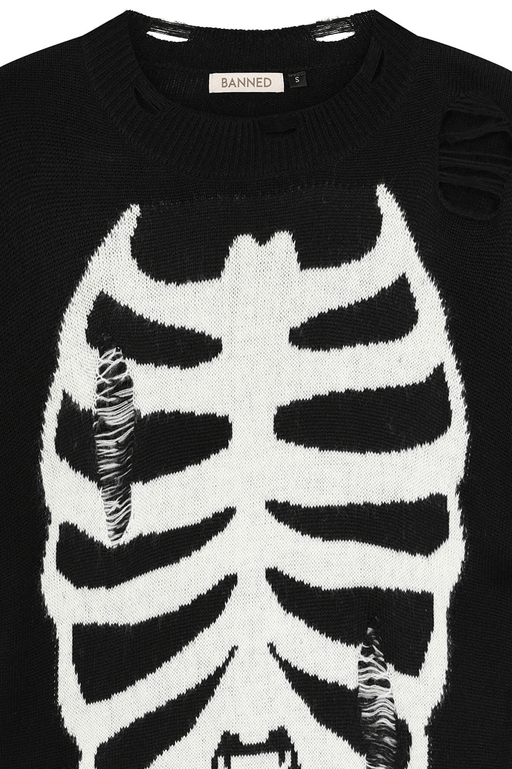 Banned Apparel Melinoe Knit Dress - DevilGothic DevilGothic