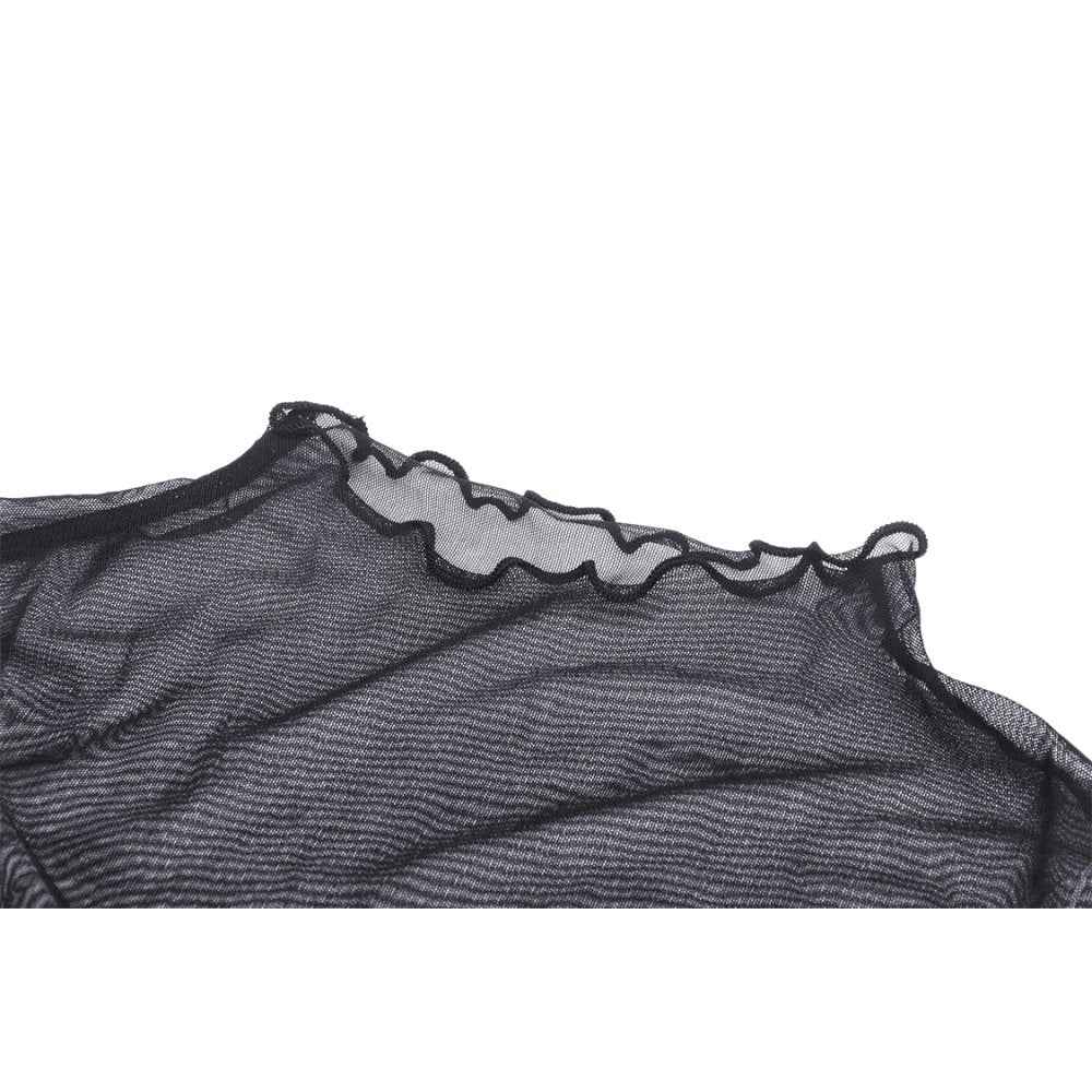 Dark In Love Barbarella Mesh Top
