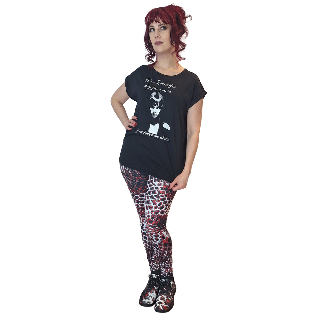 Beautiful Day Women's Extended Shoulder T-Shirt XS-5XL - DevilGothic DevilGothic