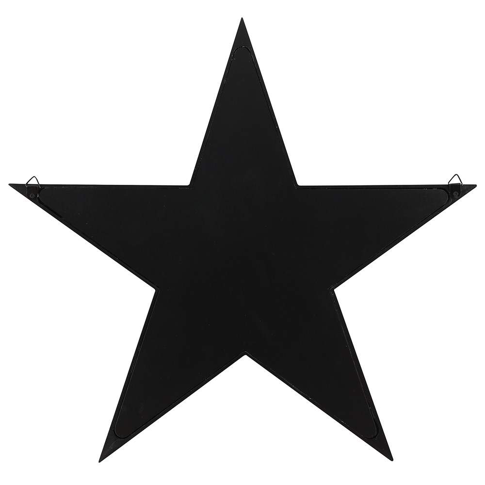 Gothic Gifts Black Framed Pentagram Mirror - DevilGothic DevilGothic