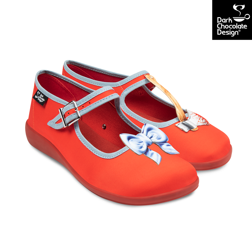 Chocolaticas® Horror Film – Bloody Mary Jane Flats - DevilGothic DevilGothic