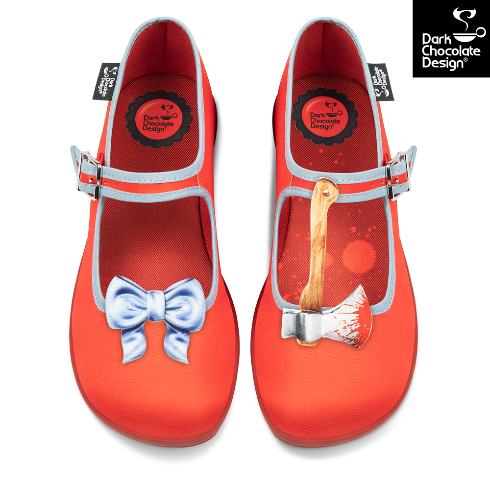 Chocolaticas® Horror Film – Bloody Mary Jane Flats - DevilGothic DevilGothic