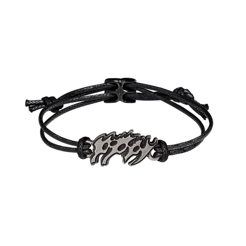 Alchemy Rocks Poppy: Logo Corded Bracelet (HRWL461)