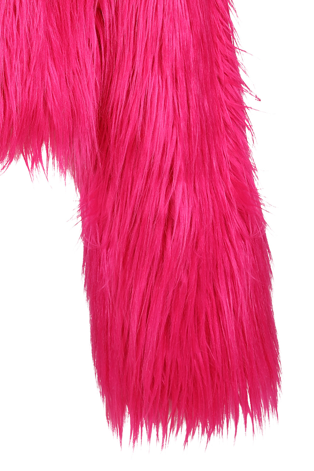 Banned Apparel Glacia Hot Pink Faux Fur Jacket - DevilGothic DevilGothic