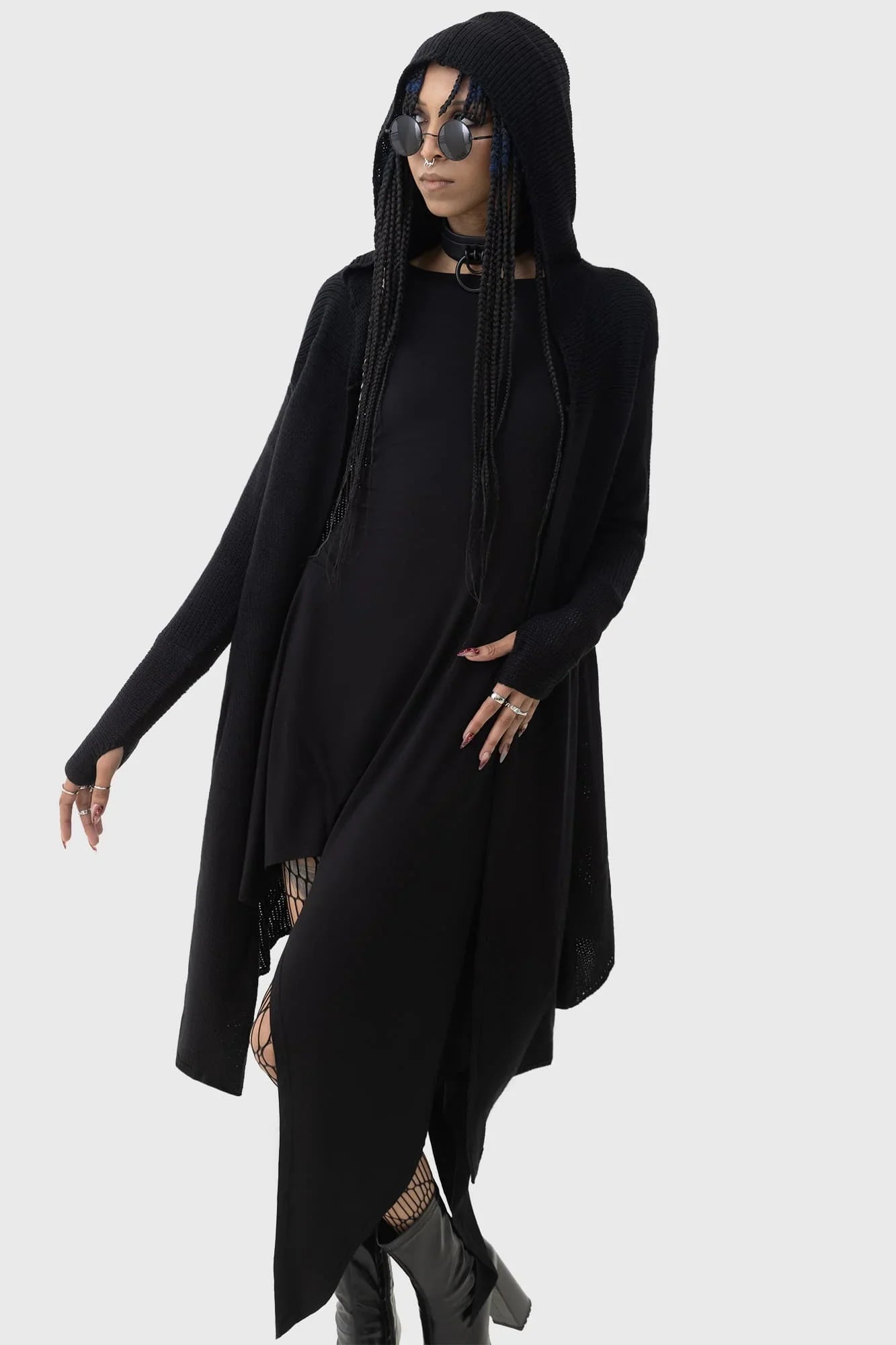Killstar Last Quarter Hooded Cardigan - DevilGothic DevilGothic