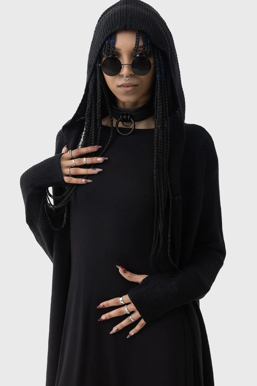 Killstar Last Quarter Hooded Cardigan - DevilGothic DevilGothic