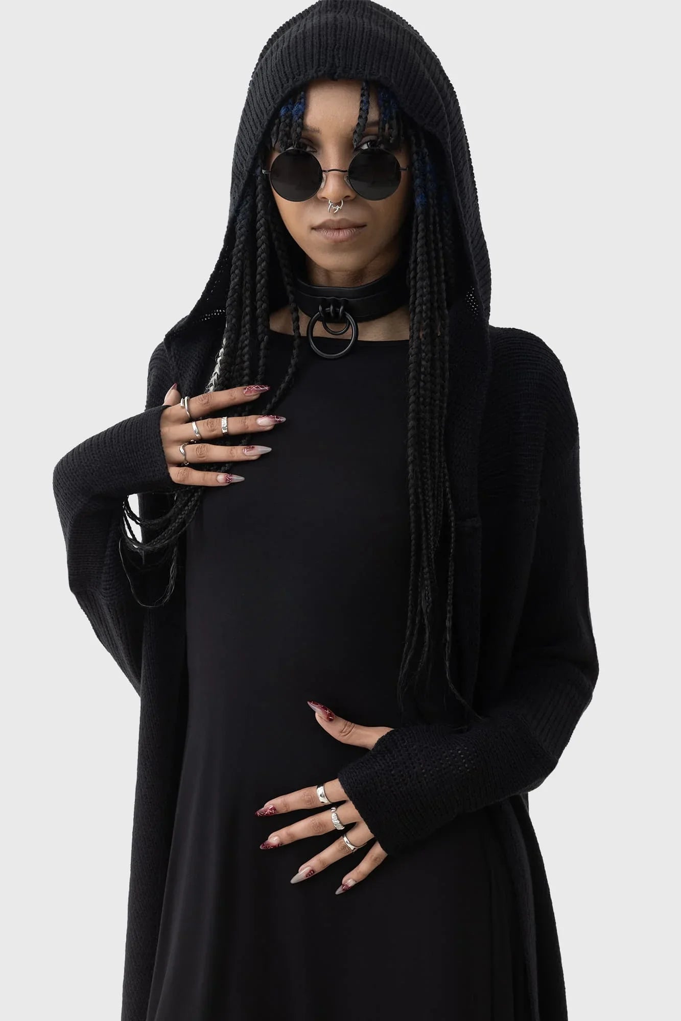 Killstar Last Quarter Hooded Cardigan - DevilGothic DevilGothic