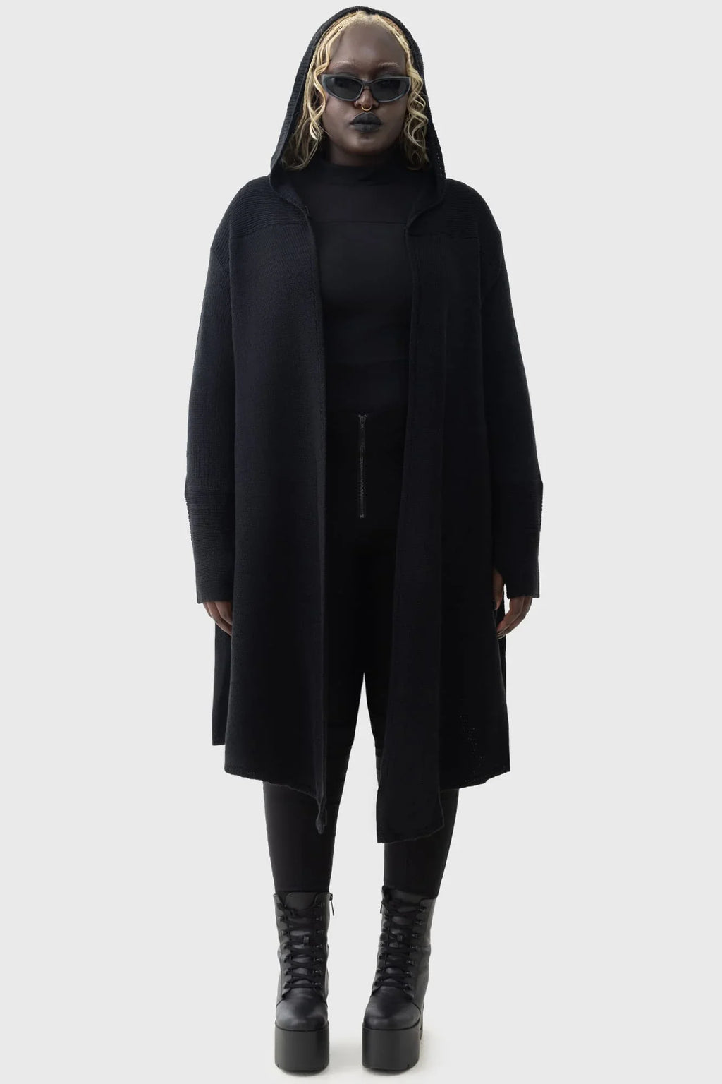 Killstar Last Quarter Hooded Cardigan - DevilGothic DevilGothic
