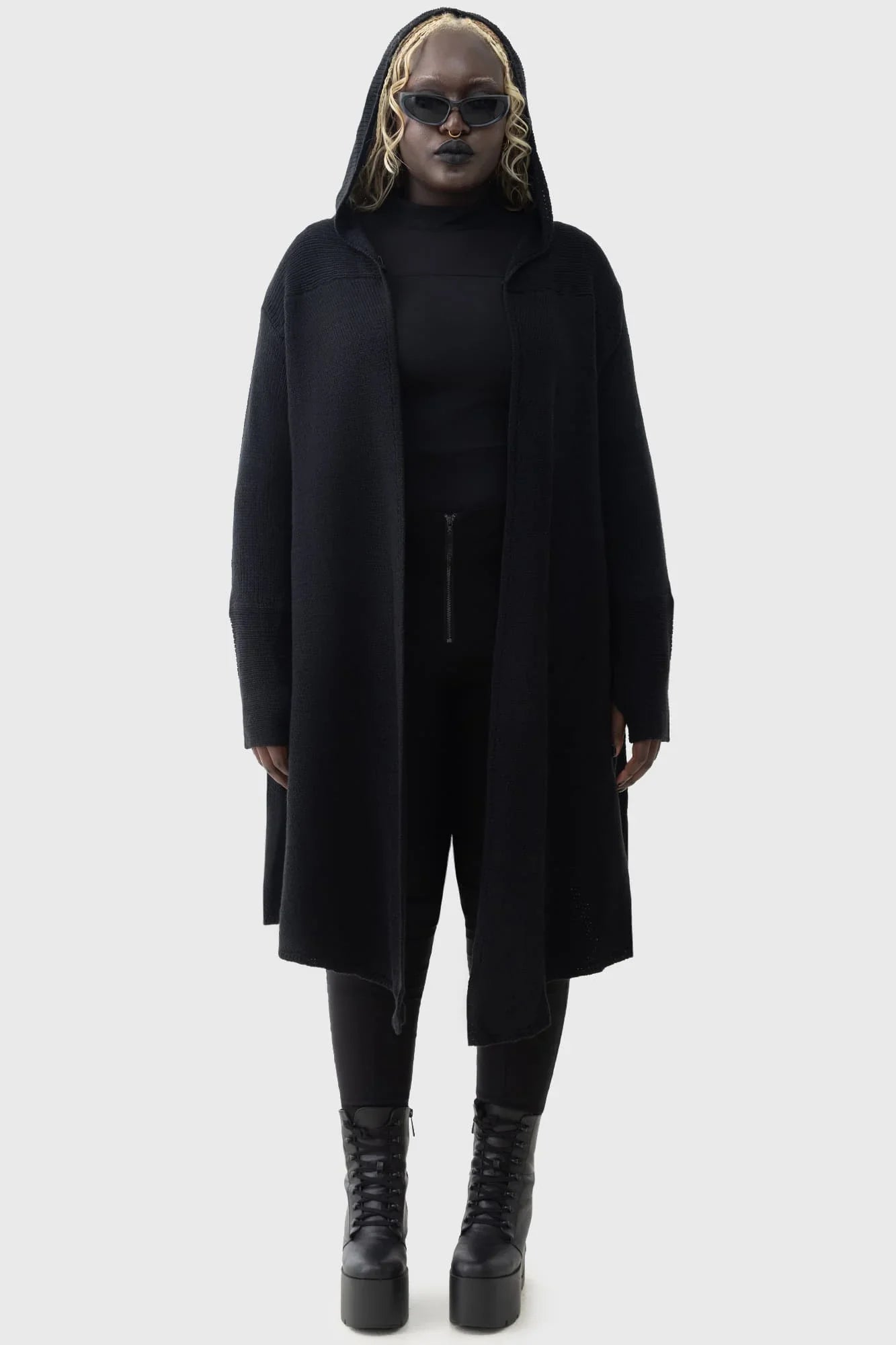 Killstar Last Quarter Hooded Cardigan - DevilGothic DevilGothic