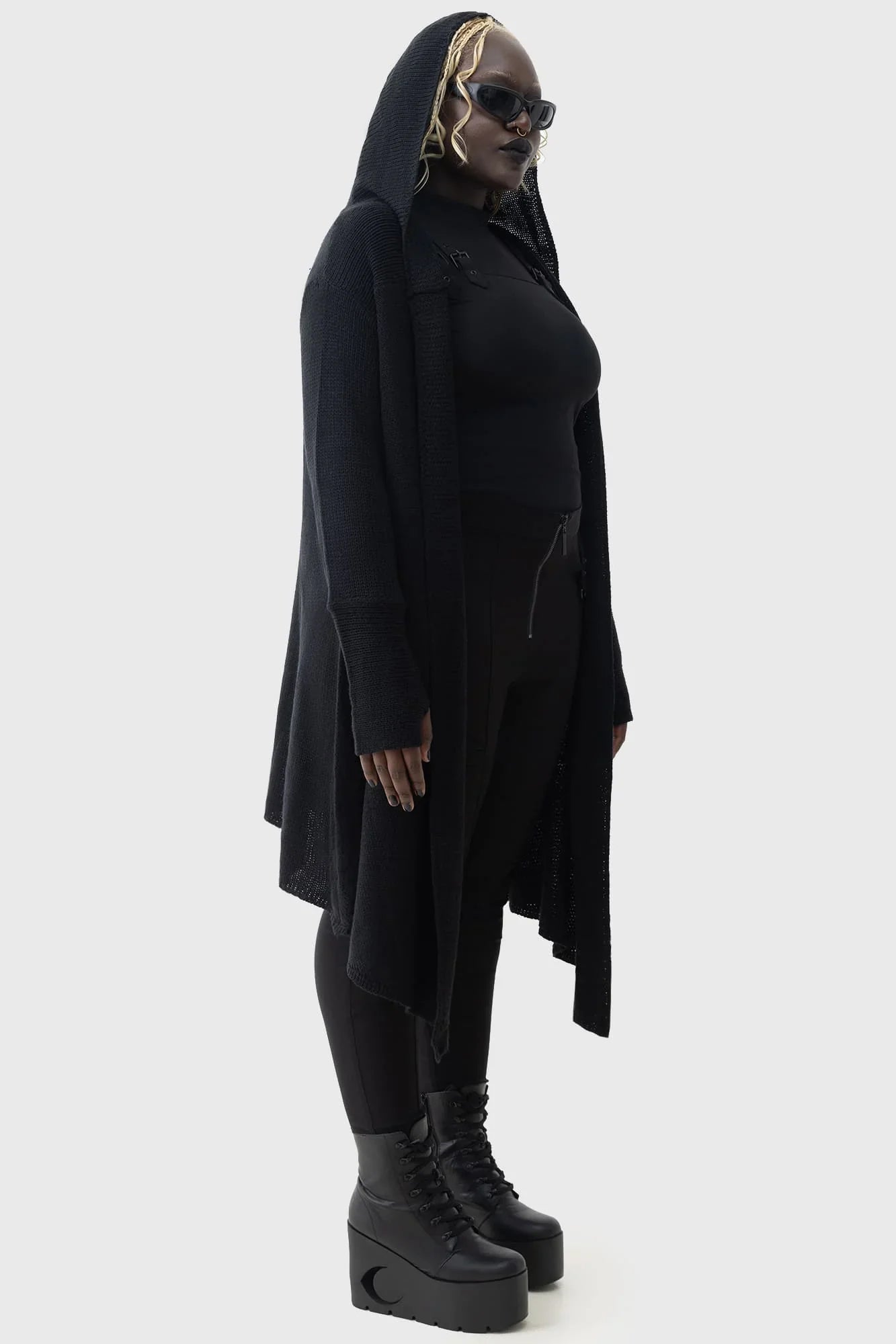 Killstar Last Quarter Hooded Cardigan - DevilGothic DevilGothic