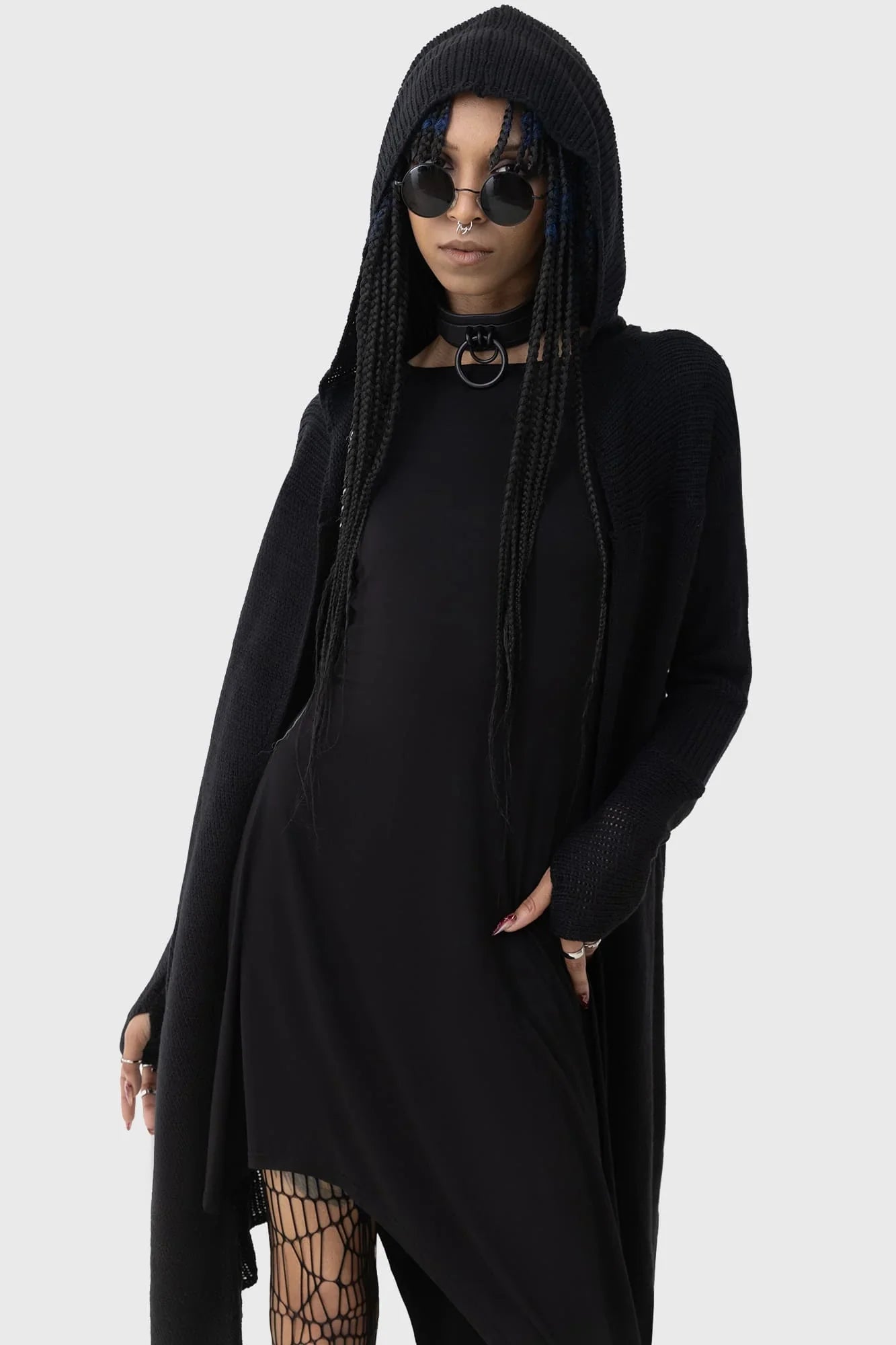 Killstar Last Quarter Hooded Cardigan - DevilGothic DevilGothic