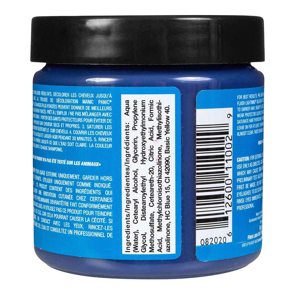 Manic Panic Atomic Turquoise Semi-Permanent Hair Dye - Bright Turquoise Blue Green Vegan