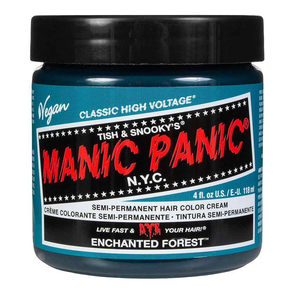 Manic Panic Enchanted Forest Semi-Permanent Hair Dye - Vibrant Bright Green Vegan