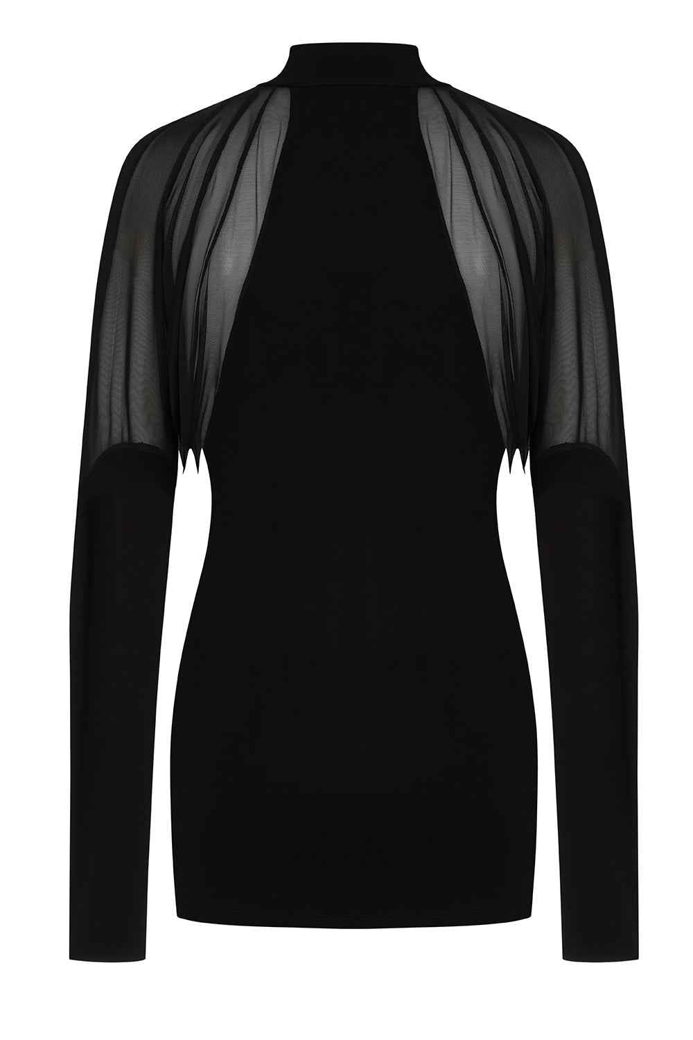 Necessary Evil Vespertilio Long Sleeve Bat Wings Effect Batwing Top - Size 8 Left Only!