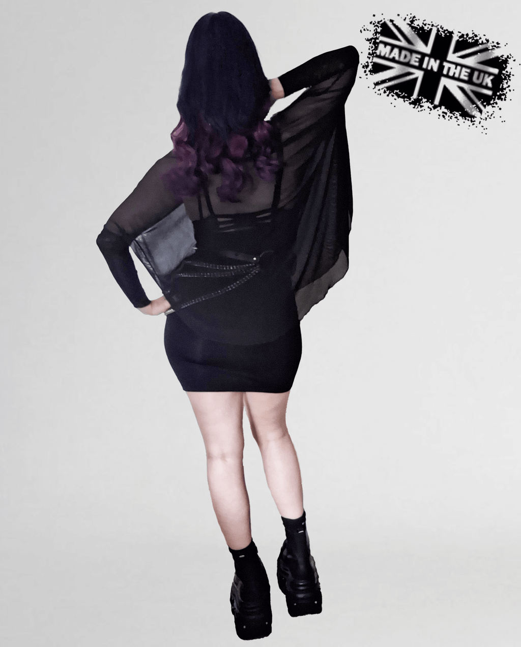 Necessary Evil Circe Mesh Top - DevilGothic DevilGothic
