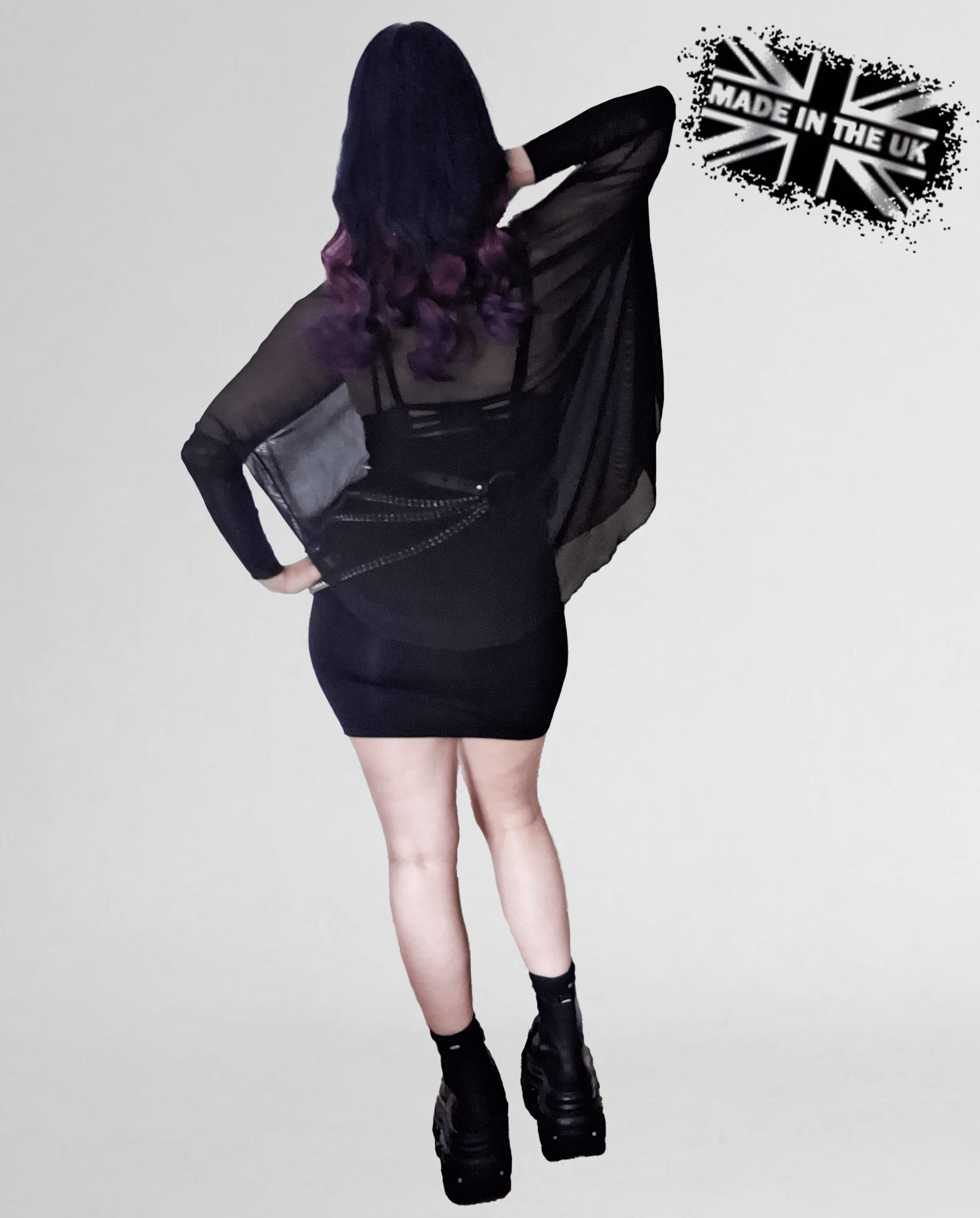 Necessary Evil Circe Mesh Top - DevilGothic DevilGothic