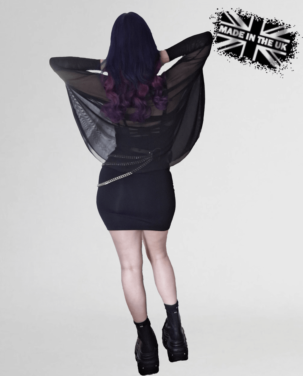 Necessary Evil Circe Mesh Top - DevilGothic DevilGothic