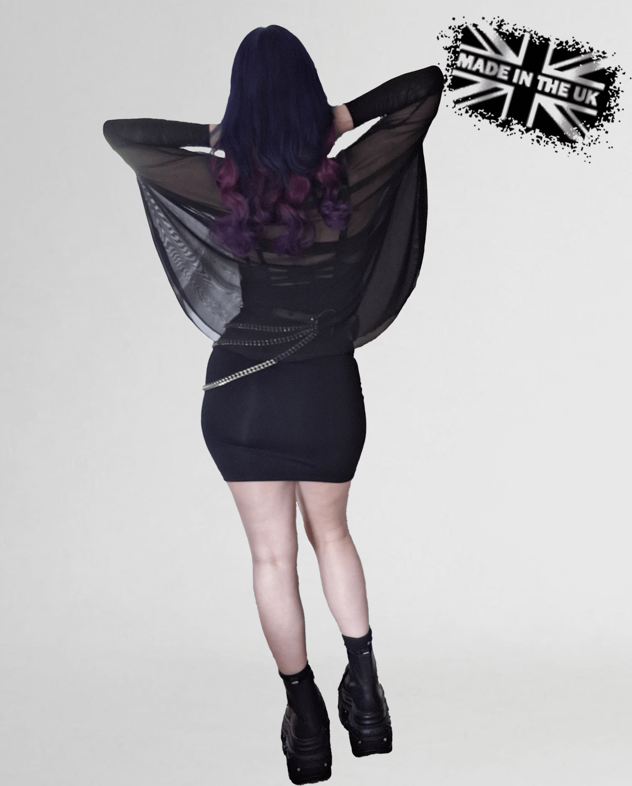 Necessary Evil Circe Mesh Top - DevilGothic DevilGothic