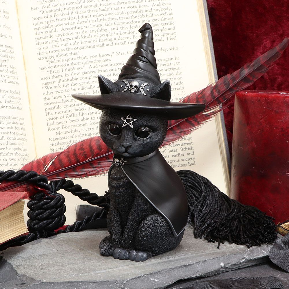 Nemesis Now Purrah Occult Cat Figurine 13.5 cm - DevilGothic DevilGothic