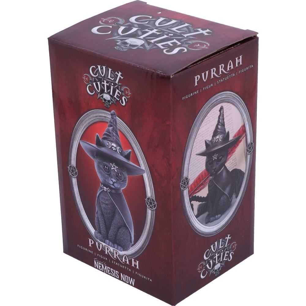 Nemesis Now Purrah Occult Cat Figurine 13.5 cm - DevilGothic DevilGothic