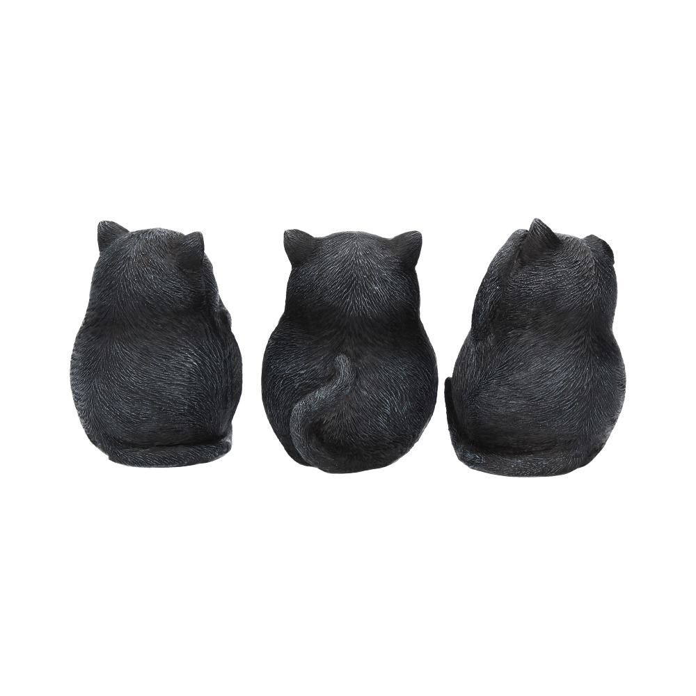 Nemesis Now Three Wise Fat Cats 8.5cm - DevilGothic DevilGothic