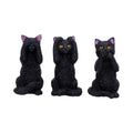 Nemesis Now Three Wise Felines 8.5cm - DevilGothic DevilGothic