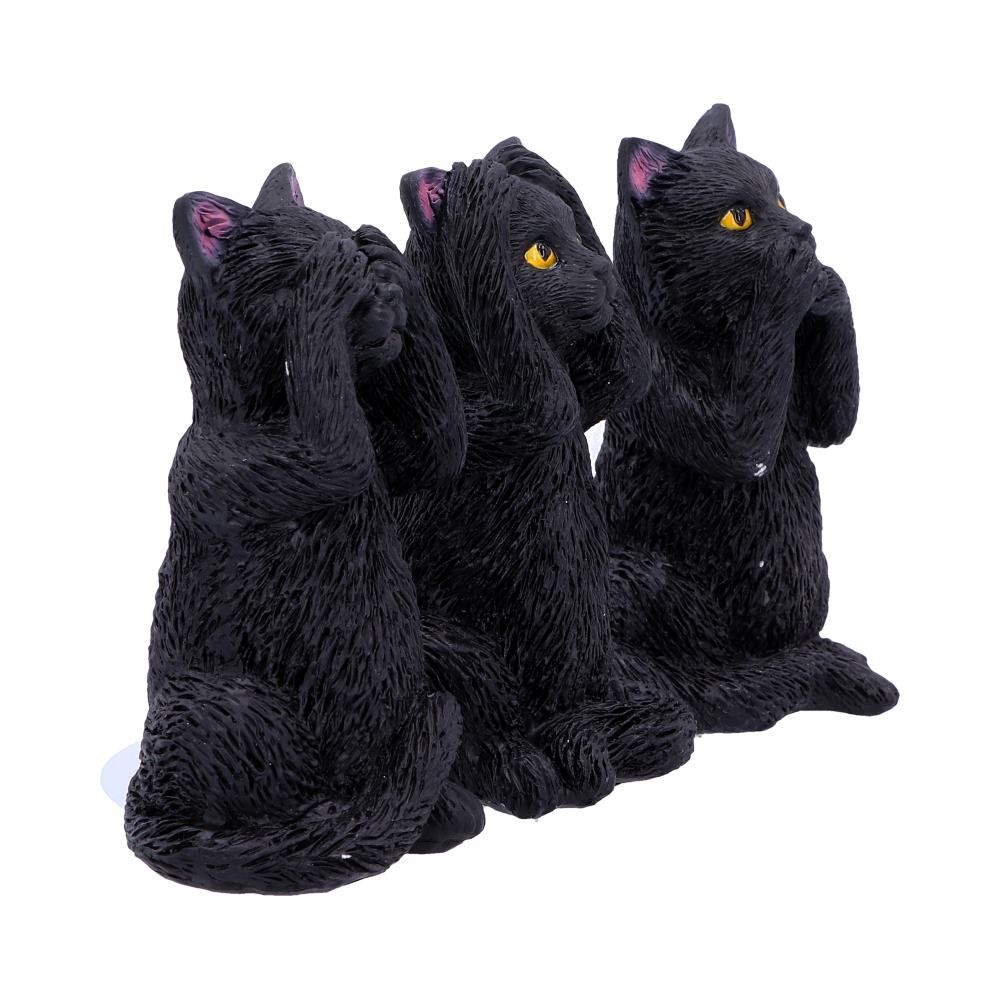 Nemesis Now Three Wise Felines 8.5cm - DevilGothic DevilGothic