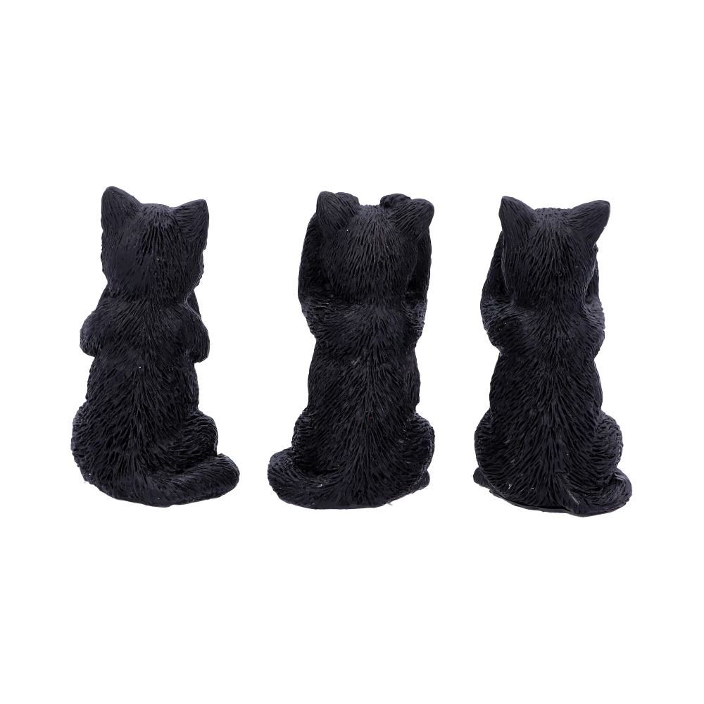 Nemesis Now Three Wise Felines 8.5cm - DevilGothic DevilGothic