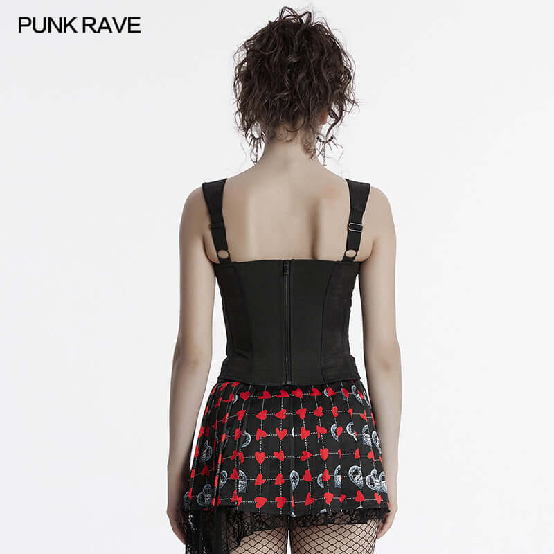 Punk Rave Gale Corset Cami - DevilGothic DevilGothic