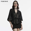 Punk Rave Augusta Constellation Print Kimono Top or Jacket - DevilGothic DevilGothic