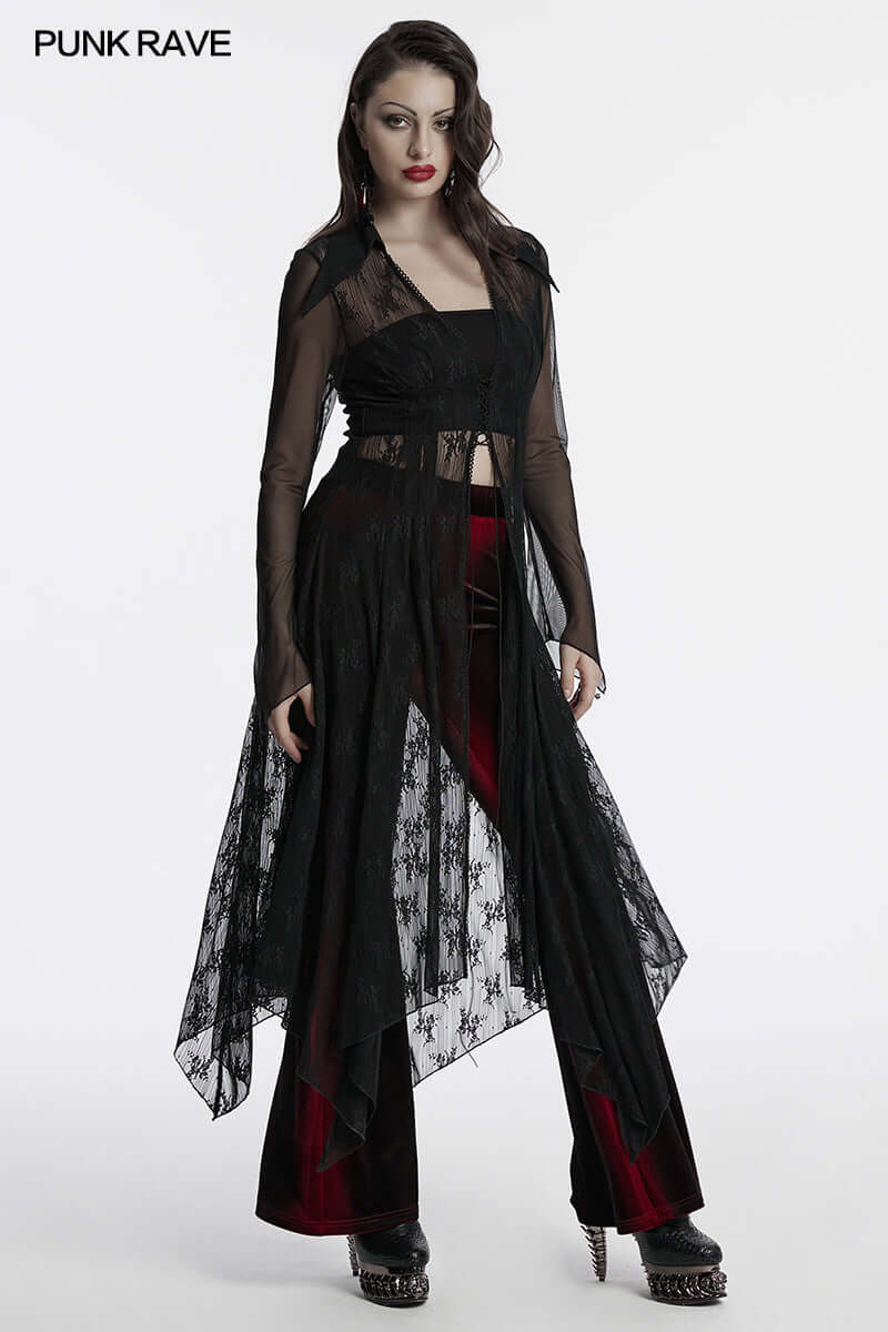 Punk Rave Tau Lace Cardigan - DevilGothic DevilGothic
