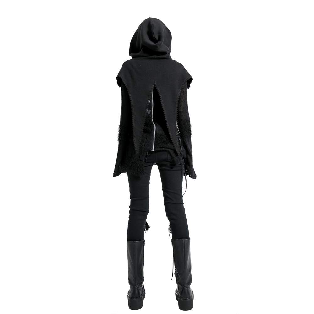 Punk Rave Aletris Cropped Poncho