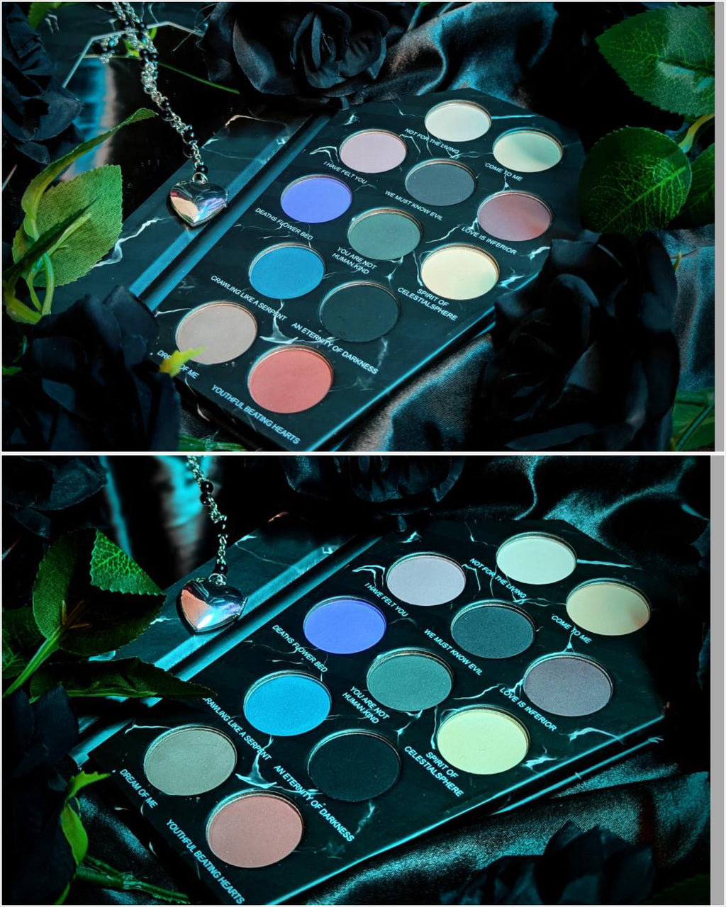 Radioactive Unicorn Nosferatu Palette Goth Eyeshadow Collection - DevilGothic DevilGothic