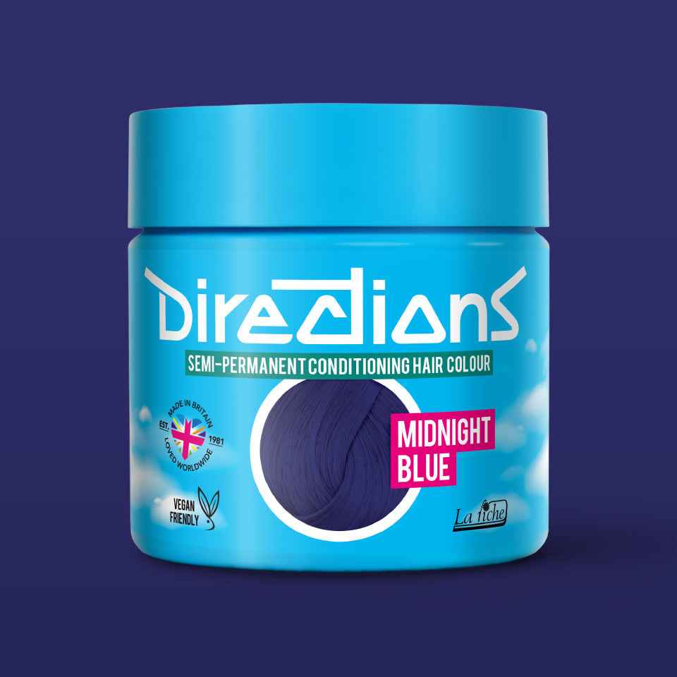 La Riche Directions Semi Permanent Hair Dye - Midnight Blue