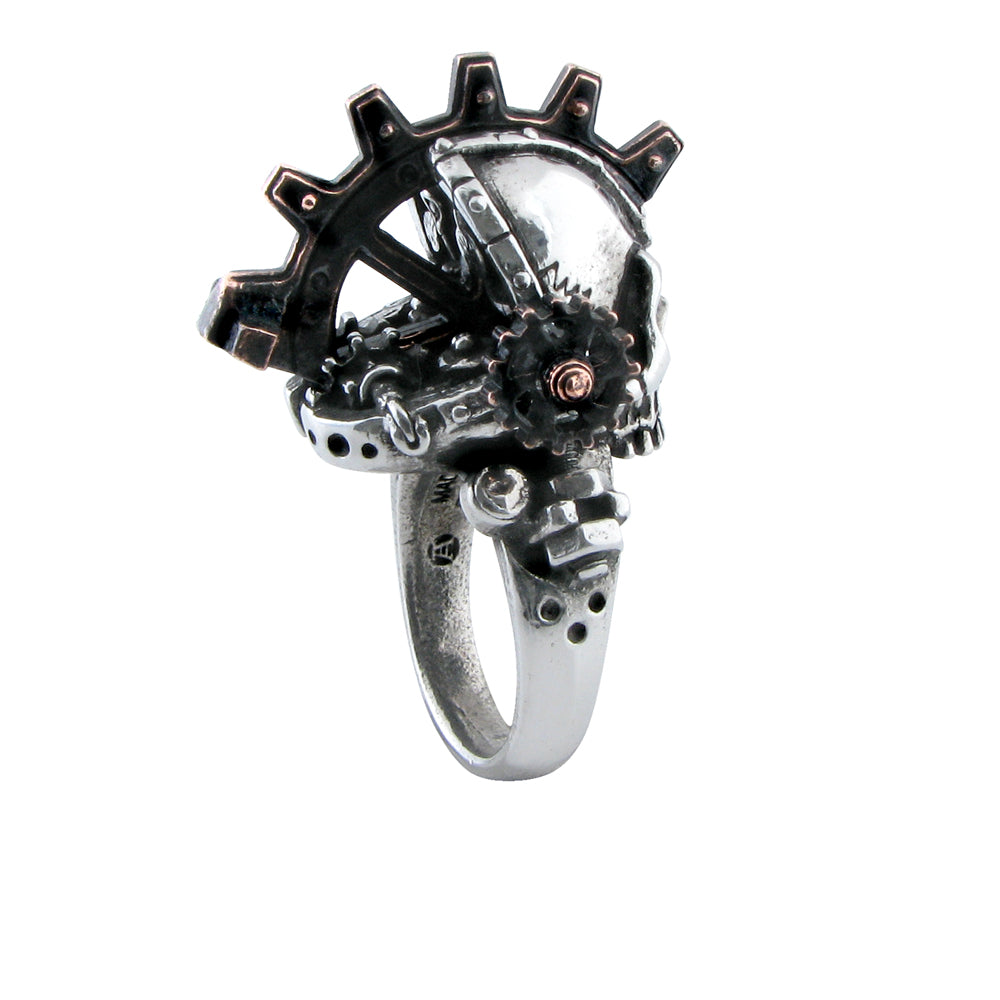Alchemy Gothic Steamhead Ring (R186)