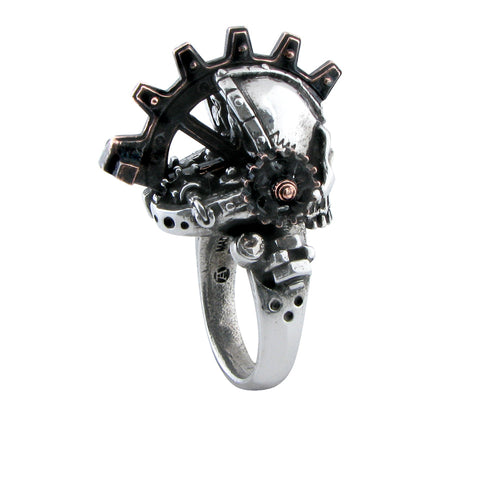 Alchemy Gothic Steamhead Ring (R186)