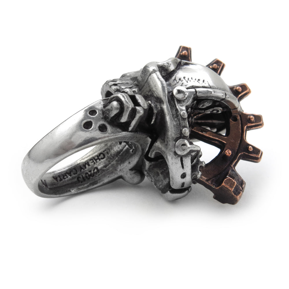 Alchemy Gothic Steamhead Ring (R186)