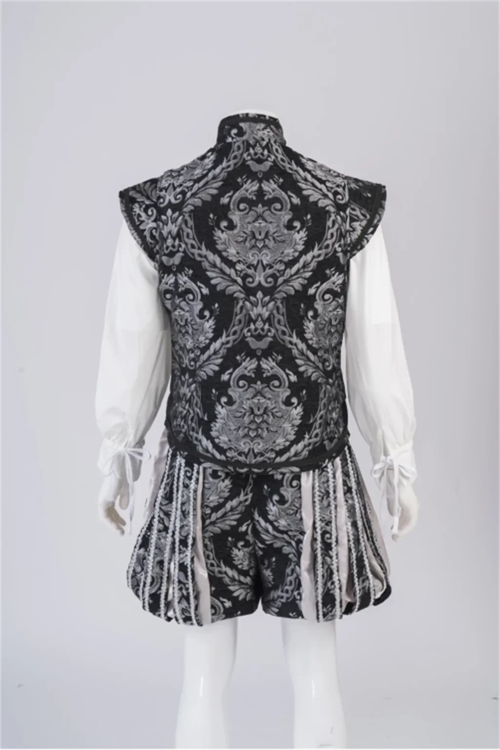 15th Century Renaissance Tudor King Prince Costume Vest & Pants Set – Elizabethan Outfit