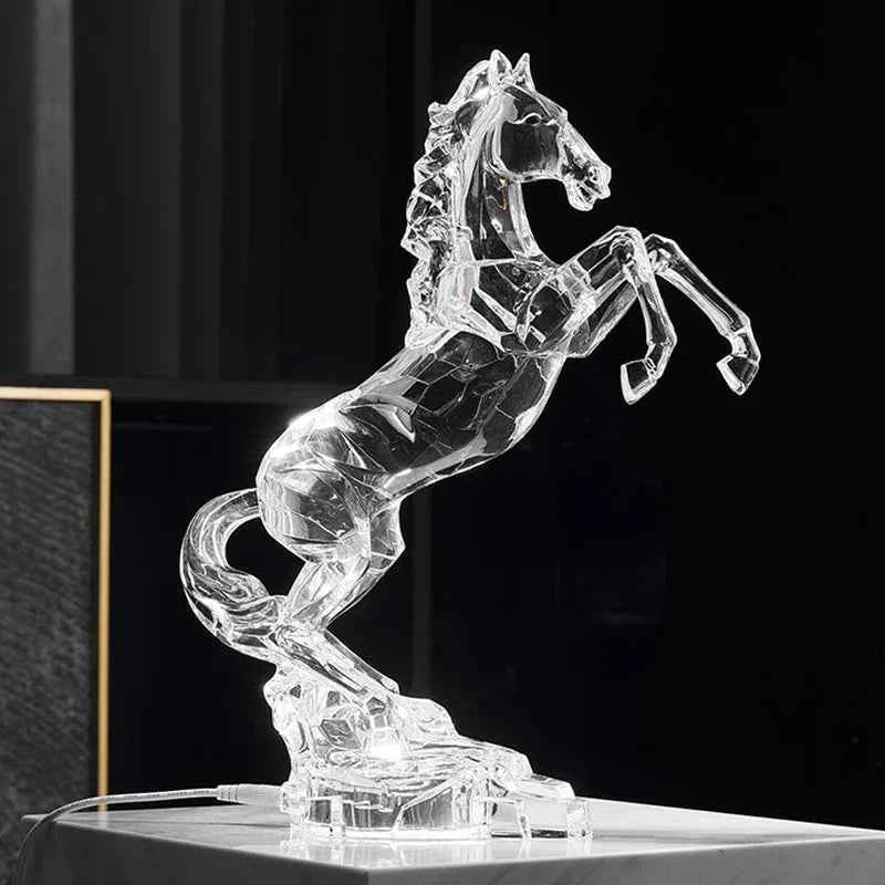 Luxury Crystal Horse Statue
