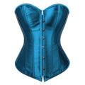 Corset Top Bustier Overbust Women Satin Lingerie Corselet