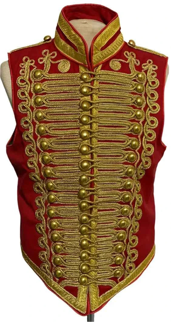 Men’s Elizabethan Renaissance Noble Vest – Tudor Period Steampunk Royal Prince Costume