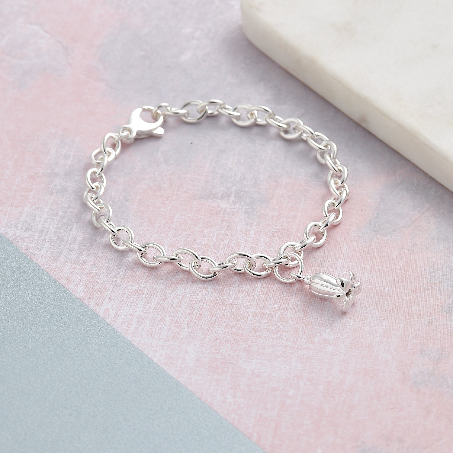 Bluebell Silver Charm Bracelet