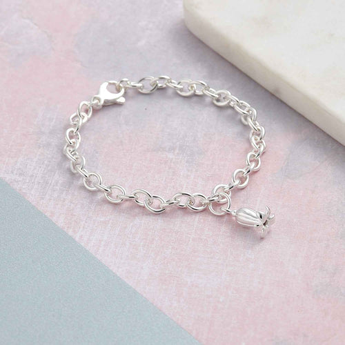 Bluebell Silver Charm Bracelet