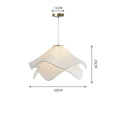 Flowers Cloth Chandelier Home Decoration French Led Pendant Lights
