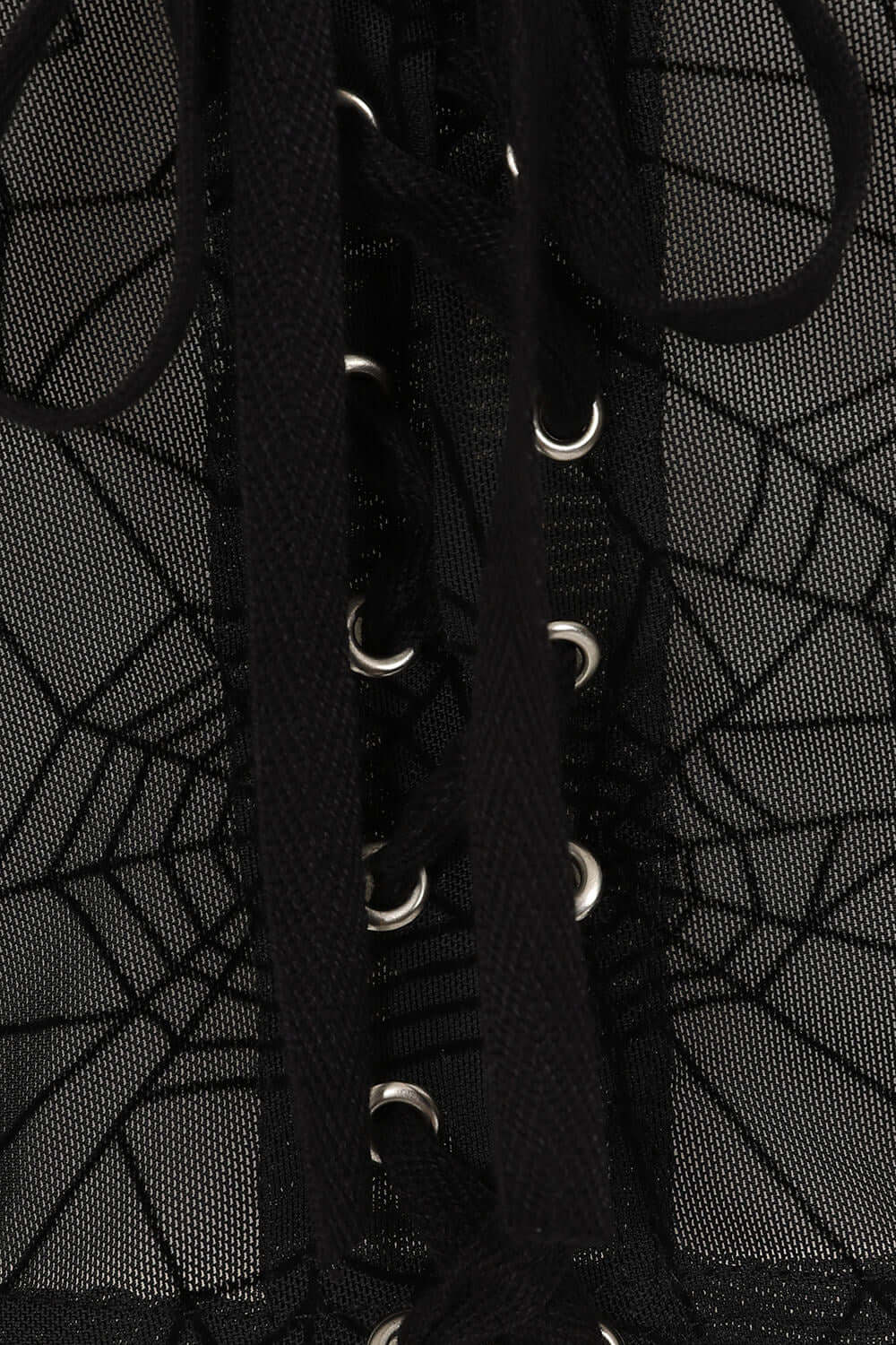 Banned Apparel Seraphina Mesh Top Black - DevilGothic DevilGothic