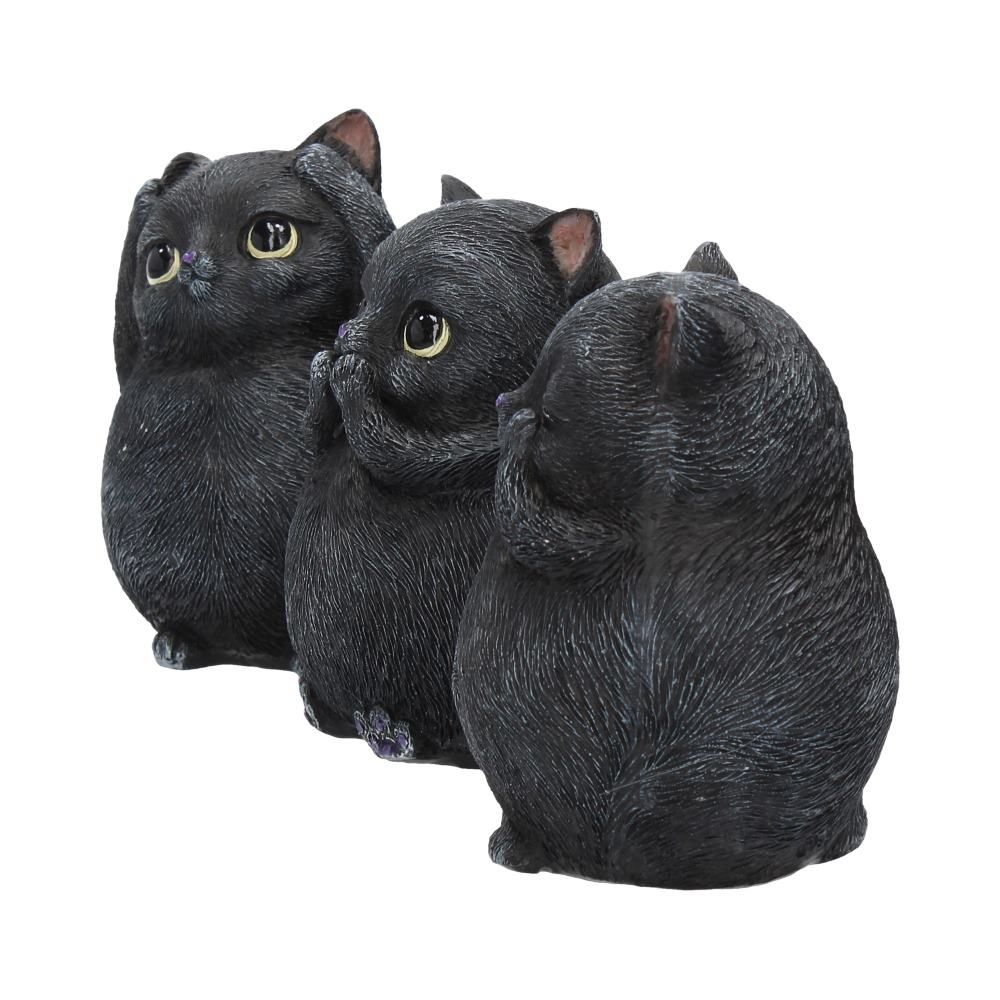 Nemesis Now Three Wise Fat Cats 8.5cm - DevilGothic DevilGothic