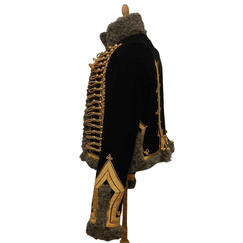 Napoleonic Hussars Uniform, Military Style Jacket, Tunic Pelisse Jimi Hendrix Jacket, Napoleonic Wedding Coat