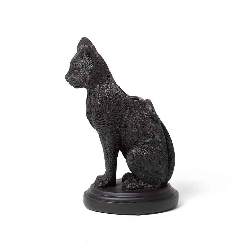 Alchemy England Faust's Familiar (Cat Candlestick) Candle Holder/Tea Light (V113)